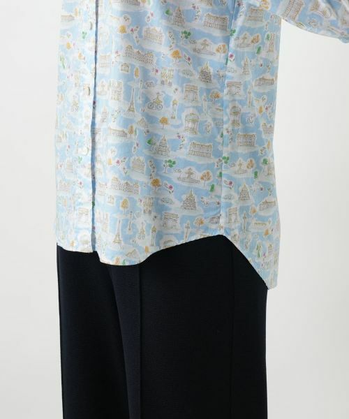 Leilian / レリアン シャツ・ブラウス | LIBERTYプリントシャツブラウス【25年10月カタログ】 | 詳細11