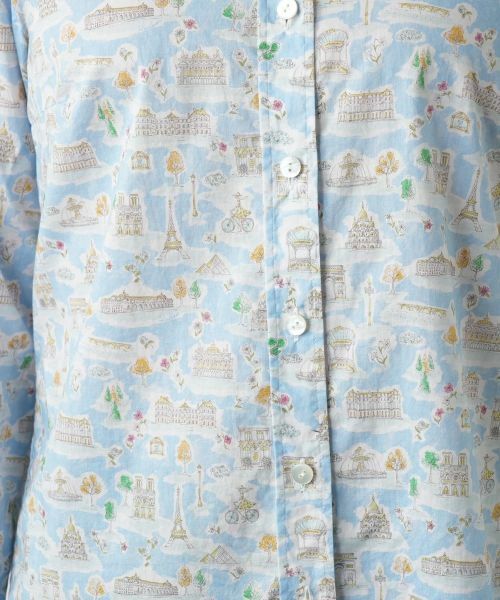 Leilian / レリアン シャツ・ブラウス | LIBERTYプリントシャツブラウス【25年10月カタログ】 | 詳細12