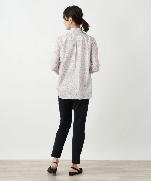 Leilian / レリアン シャツ・ブラウス | LIBERTYプリントシャツブラウス【25年10月カタログ】 | 詳細15