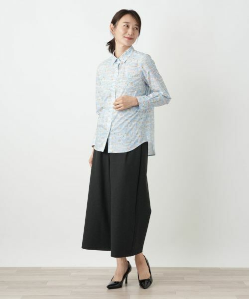 Leilian / レリアン シャツ・ブラウス | LIBERTYプリントシャツブラウス【25年10月カタログ】 | 詳細16