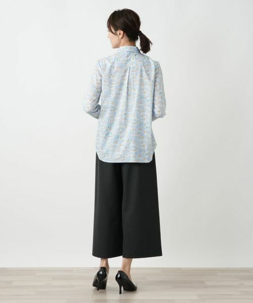 Leilian / レリアン シャツ・ブラウス | LIBERTYプリントシャツブラウス【25年10月カタログ】 | 詳細18