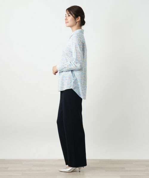 Leilian / レリアン シャツ・ブラウス | LIBERTYプリントシャツブラウス【25年10月カタログ】 | 詳細2