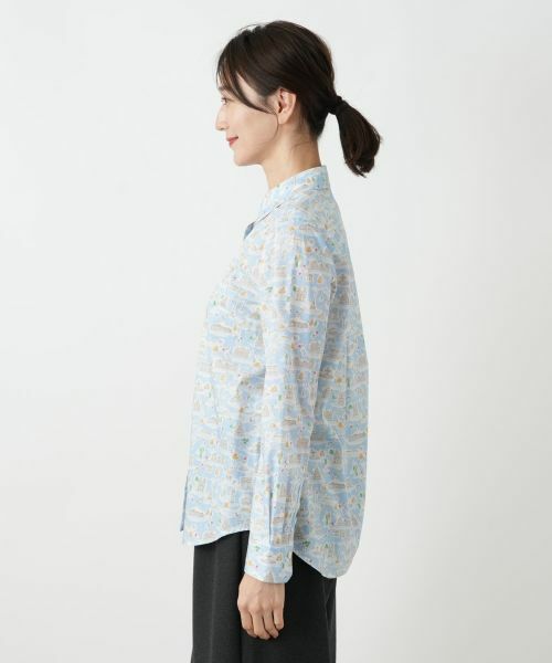 Leilian / レリアン シャツ・ブラウス | LIBERTYプリントシャツブラウス【25年10月カタログ】 | 詳細20
