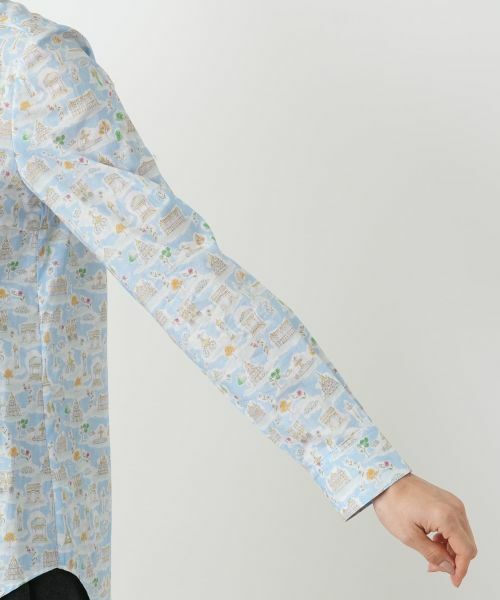 Leilian / レリアン シャツ・ブラウス | LIBERTYプリントシャツブラウス【25年10月カタログ】 | 詳細24