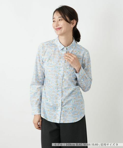 Leilian / レリアン シャツ・ブラウス | LIBERTYプリントシャツブラウス【25年10月カタログ】 | 詳細28