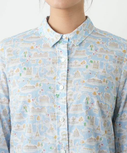 Leilian / レリアン シャツ・ブラウス | LIBERTYプリントシャツブラウス【25年10月カタログ】 | 詳細7