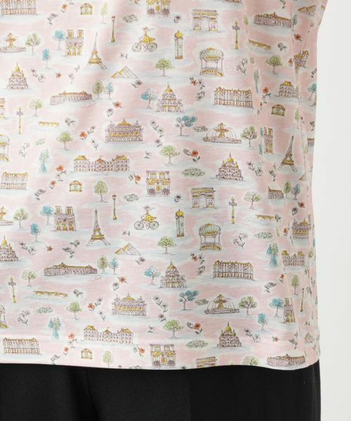 Leilian / レリアン カットソー | プリントハイネックカットソー | 詳細13