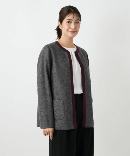 Leilian / レリアン テーラードジャケット | リバーシブルジャケット | 詳細10