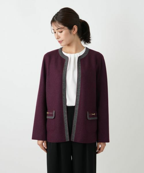 Leilian / レリアン テーラードジャケット | リバーシブルジャケット | 詳細11