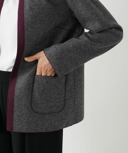 Leilian / レリアン テーラードジャケット | リバーシブルジャケット | 詳細20