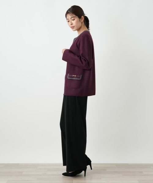 Leilian / レリアン テーラードジャケット | リバーシブルジャケット | 詳細7