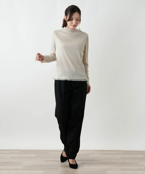 Leilian / レリアン カットソー | タートルネックインナー【25年10月カタログ】 | 詳細28