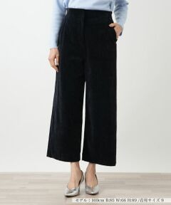 Leilian / レリアン その他パンツ | コーデュロイガウチョパンツ【25年10月カタログ】
