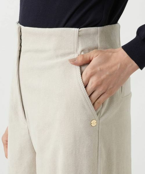 Leilian / レリアン その他パンツ | コーデュロイガウチョパンツ【25年10月カタログ】 | 詳細24
