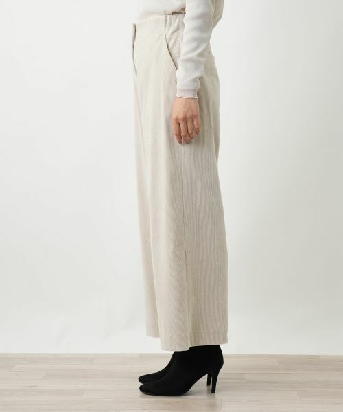 Leilian / レリアン その他パンツ | コーデュロイガウチョパンツ【25年10月カタログ】 | 詳細5