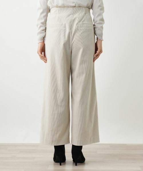 Leilian / レリアン その他パンツ | コーデュロイガウチョパンツ【25年10月カタログ】 | 詳細6
