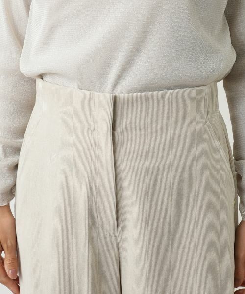 Leilian / レリアン その他パンツ | コーデュロイガウチョパンツ【25年10月カタログ】 | 詳細7