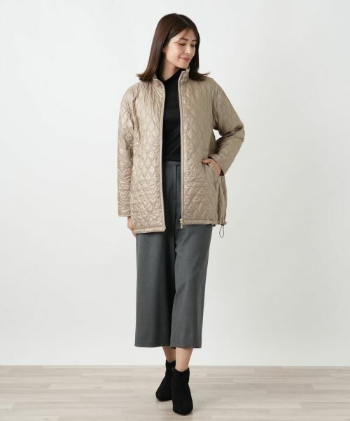 Leilian / レリアン テーラードジャケット | 中わたキルティングジャケット | 詳細1