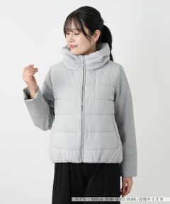 Leilian / レリアン テーラードジャケット | 中わた切替ジャケット