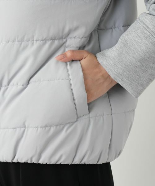 Leilian / レリアン テーラードジャケット | 中わた切替ジャケット | 詳細14