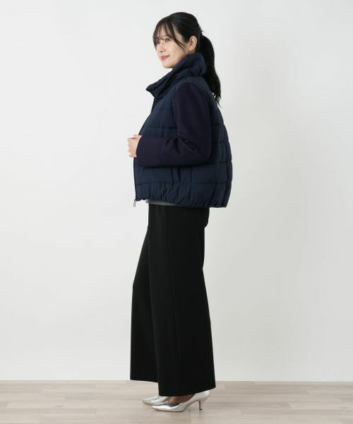 Leilian / レリアン テーラードジャケット | 中わた切替ジャケット | 詳細2