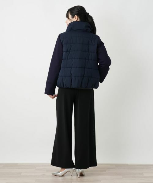 Leilian / レリアン テーラードジャケット | 中わた切替ジャケット | 詳細3