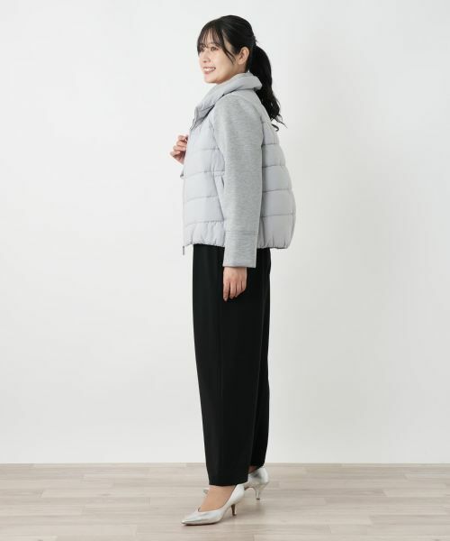 Leilian / レリアン テーラードジャケット | 中わた切替ジャケット | 詳細5