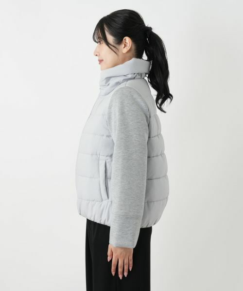 Leilian / レリアン テーラードジャケット | 中わた切替ジャケット | 詳細8