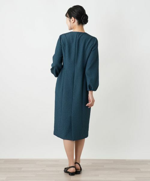 Leilian / レリアン ドレス | 洗えるボリュームスリーブワンピース【セレモニー】 | 詳細6