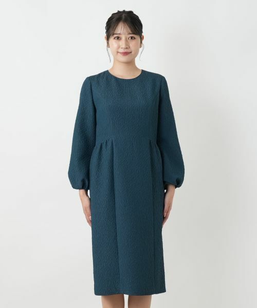 Leilian / レリアン ドレス | 洗えるボリュームスリーブワンピース【セレモニー】 | 詳細7