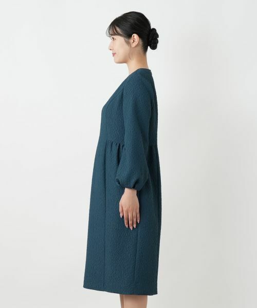 Leilian / レリアン ドレス | 洗えるボリュームスリーブワンピース【セレモニー】 | 詳細8