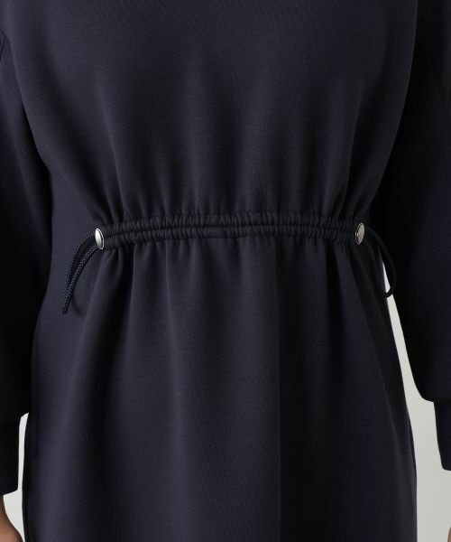 Leilian / レリアン ドレス | 洗えるダンボールニット袖異素材MIXワンピース【25年10月カタログ】 | 詳細10