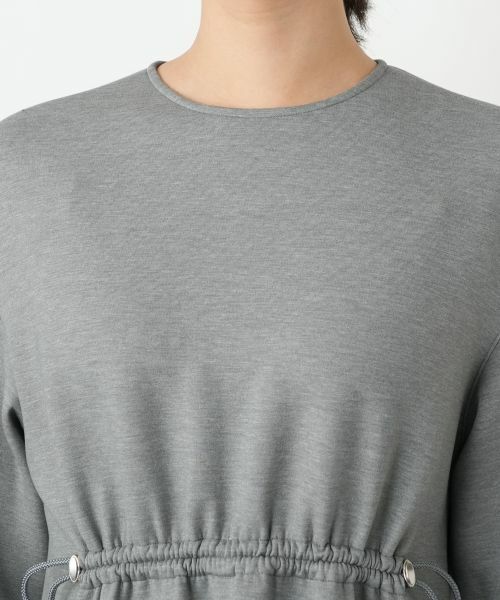 Leilian / レリアン ドレス | 洗えるダンボールニット袖異素材MIXワンピース【25年10月カタログ】 | 詳細18