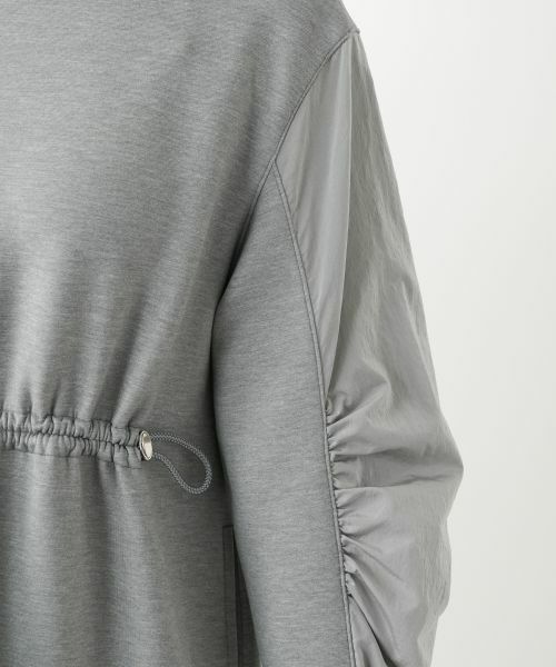 Leilian / レリアン ドレス | 洗えるダンボールニット袖異素材MIXワンピース【25年10月カタログ】 | 詳細24