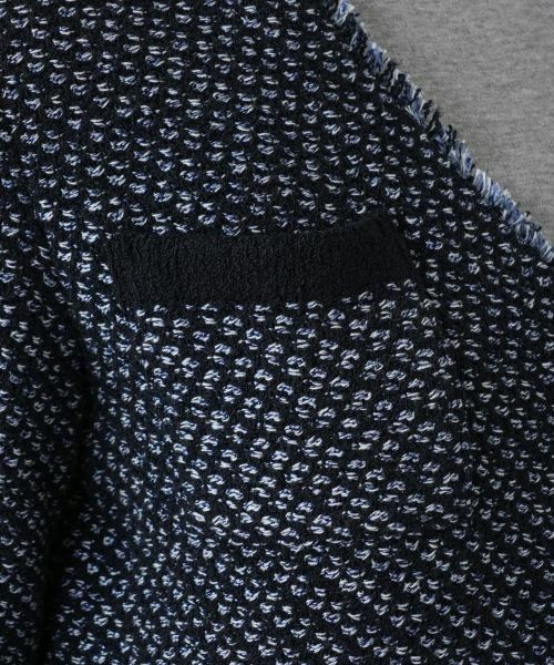 Leilian / レリアン テーラードジャケット | Vネックニットジャケット | 詳細15