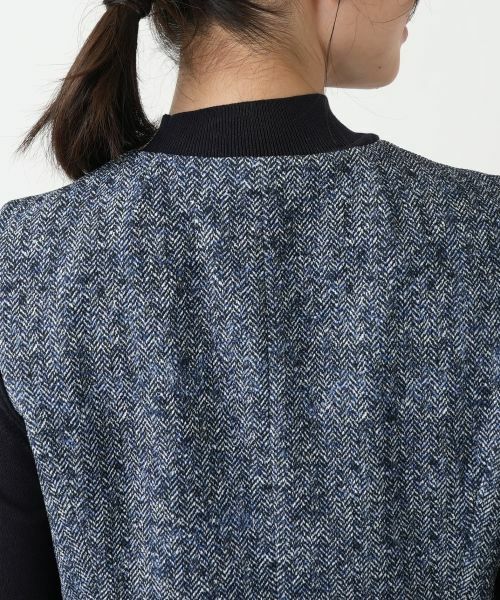 Leilian / レリアン セットアップ | ヘリンボーンプリントジレスーツ【25年10月カタログ】 | 詳細7