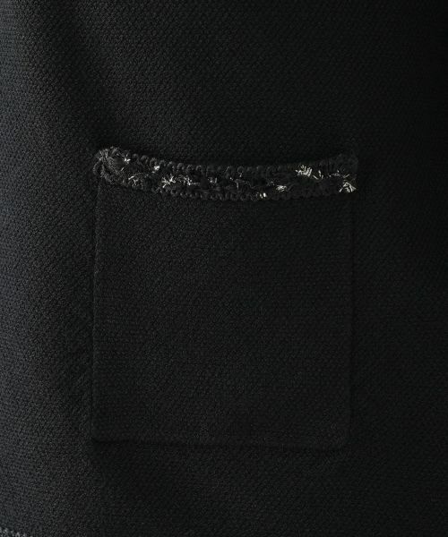 Leilian / レリアン カーディガン・ボレロ | ラメトリムショートカーディガン【Leilian WHITE LABEL】 | 詳細11