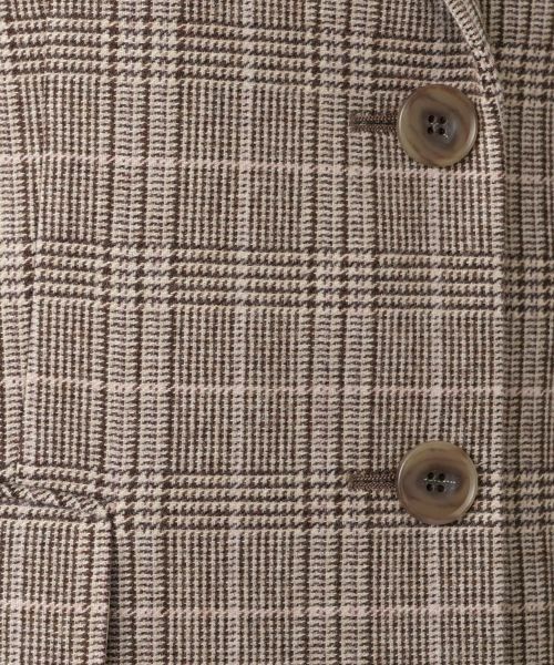 Leilian / レリアン テーラードジャケット | チェック柄ストレッチブレザー【25年10月カタログ】 | 詳細27