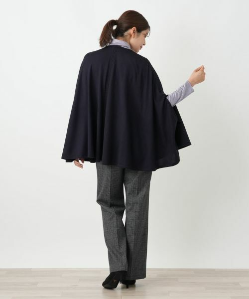 Leilian / レリアン テーラードジャケット | ケープジャケット | 詳細3