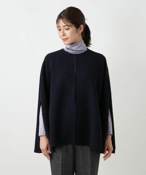 Leilian / レリアン テーラードジャケット | ケープジャケット | 詳細4