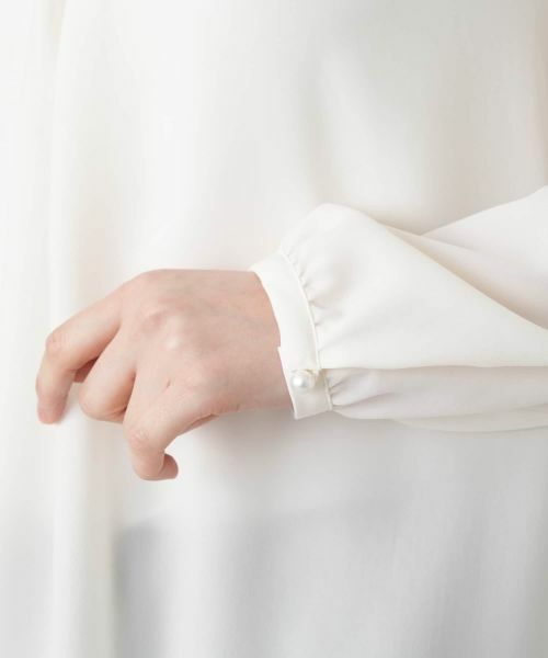 Leilian / レリアン シャツ・ブラウス | ハイネックシアーブラウス【25年11月カタログ】 | 詳細1