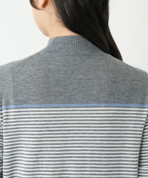 Leilian / レリアン ニット・セーター | ボーダーハイネックニット【25年10月カタログ】 | 詳細24