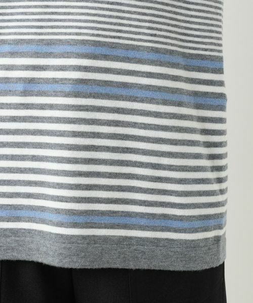 Leilian / レリアン ニット・セーター | ボーダーハイネックニット【25年10月カタログ】 | 詳細26