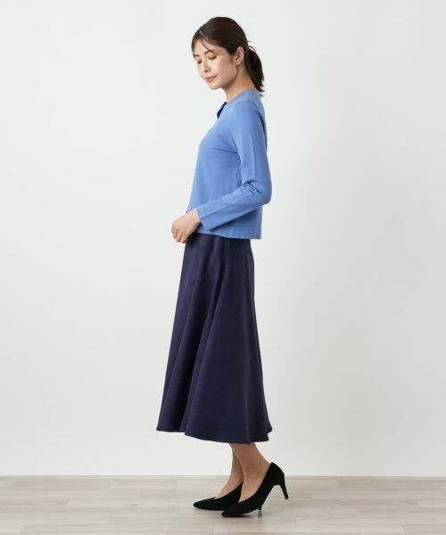 Leilian / レリアン カーディガン・ボレロ | ビジュー付きレーヨン混カーディガン【25年10月カタログ】 | 詳細17