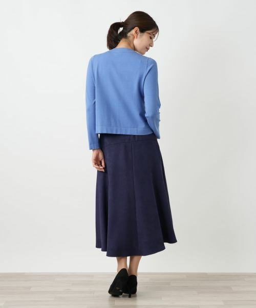 Leilian / レリアン カーディガン・ボレロ | ビジュー付きレーヨン混カーディガン【25年10月カタログ】 | 詳細18