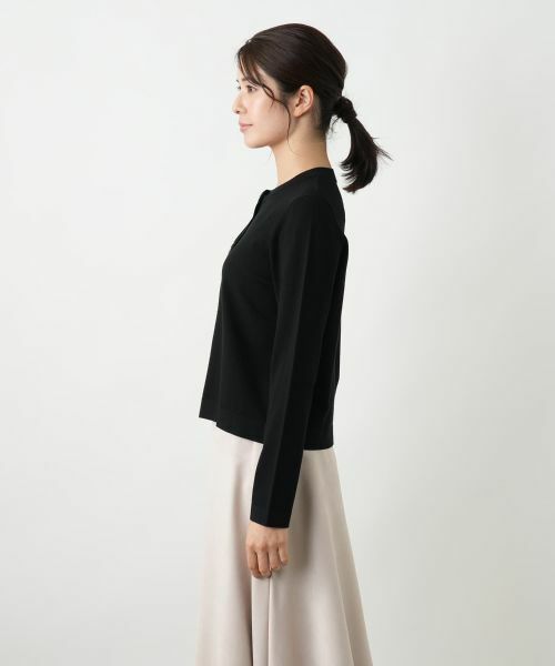 Leilian / レリアン カーディガン・ボレロ | ビジュー付きレーヨン混カーディガン【25年10月カタログ】 | 詳細2