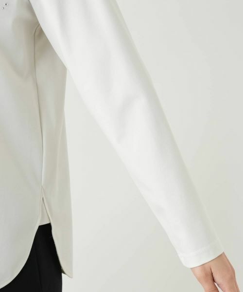 Leilian / レリアン カットソー | ビジュークルーネックカットソー | 詳細12