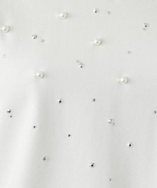 Leilian / レリアン カットソー | ビジュークルーネックカットソー | 詳細14