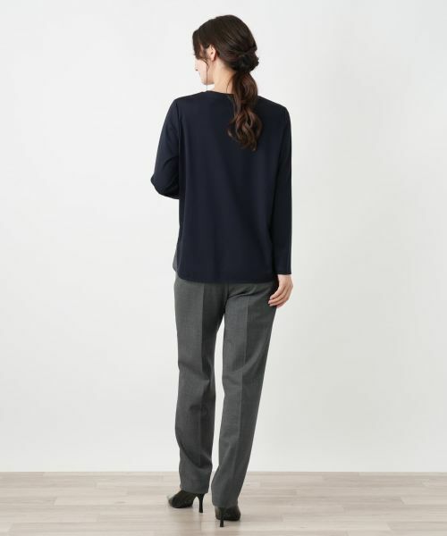 Leilian / レリアン カットソー | ビジュークルーネックカットソー | 詳細3