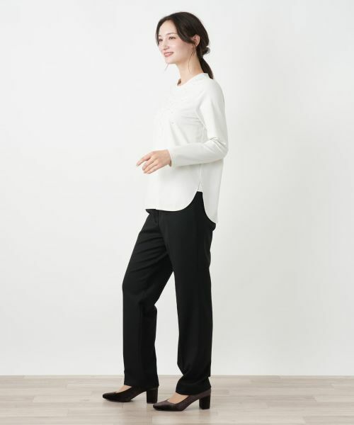 Leilian / レリアン カットソー | ビジュークルーネックカットソー | 詳細5